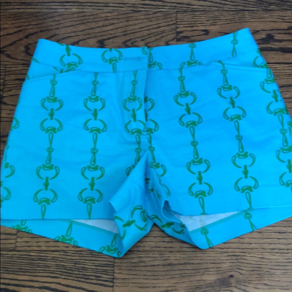 Blue/green shorts